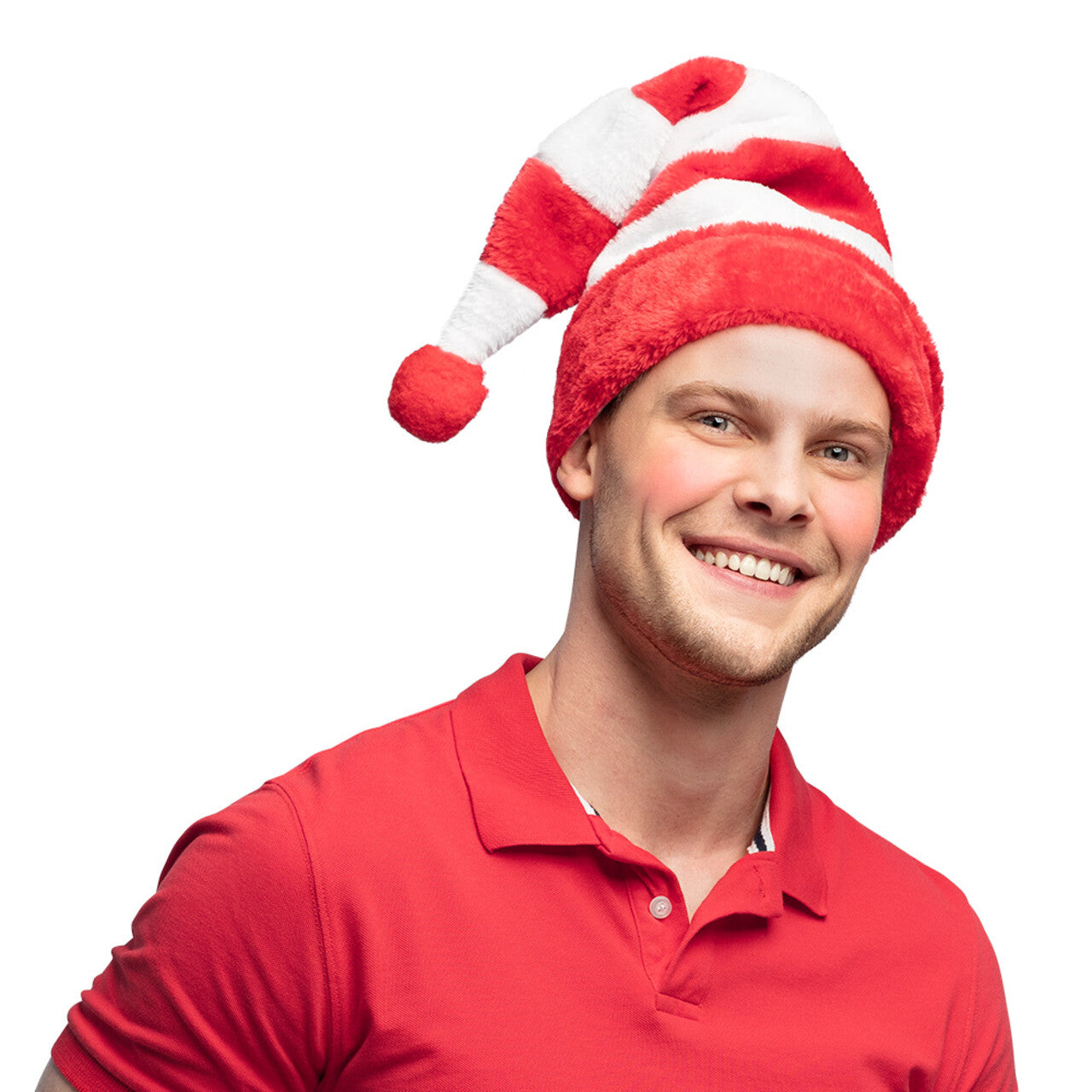 Op deze afbeelding zie je een Accessoires, van het merk Boland. Kerstmuts Gestreept Wally
