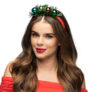 Op deze afbeelding zie je een Accessoires, van het merk Boland. Diadeem Kerstballen