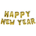 Folieballon Slinger Happy New Year Goud