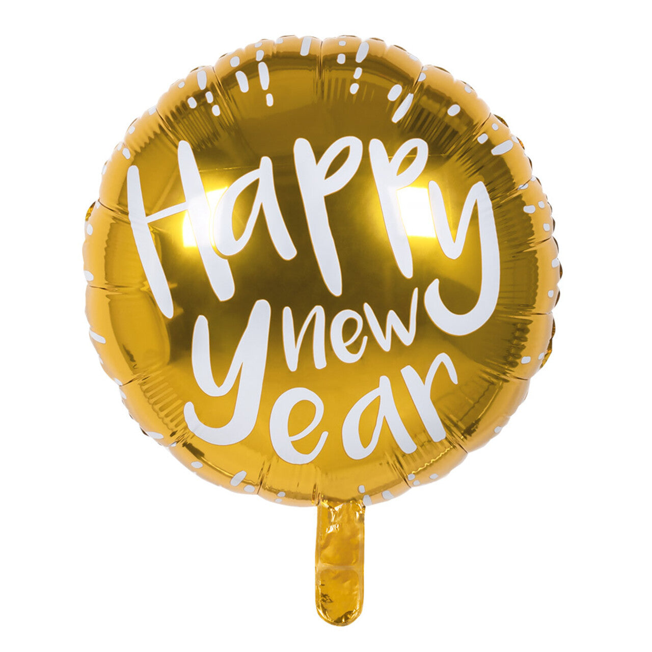 Op deze afbeelding zie je een Decoratie, van het merk Boland. Folieballon Happy New Year Goud