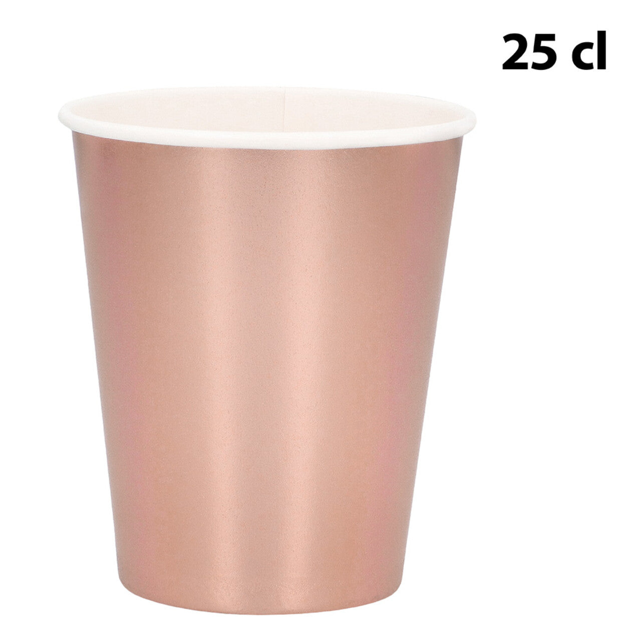 Op deze afbeelding zie je een Decoratie, van het merk Boland. Papieren Feestservies Set Roségoud