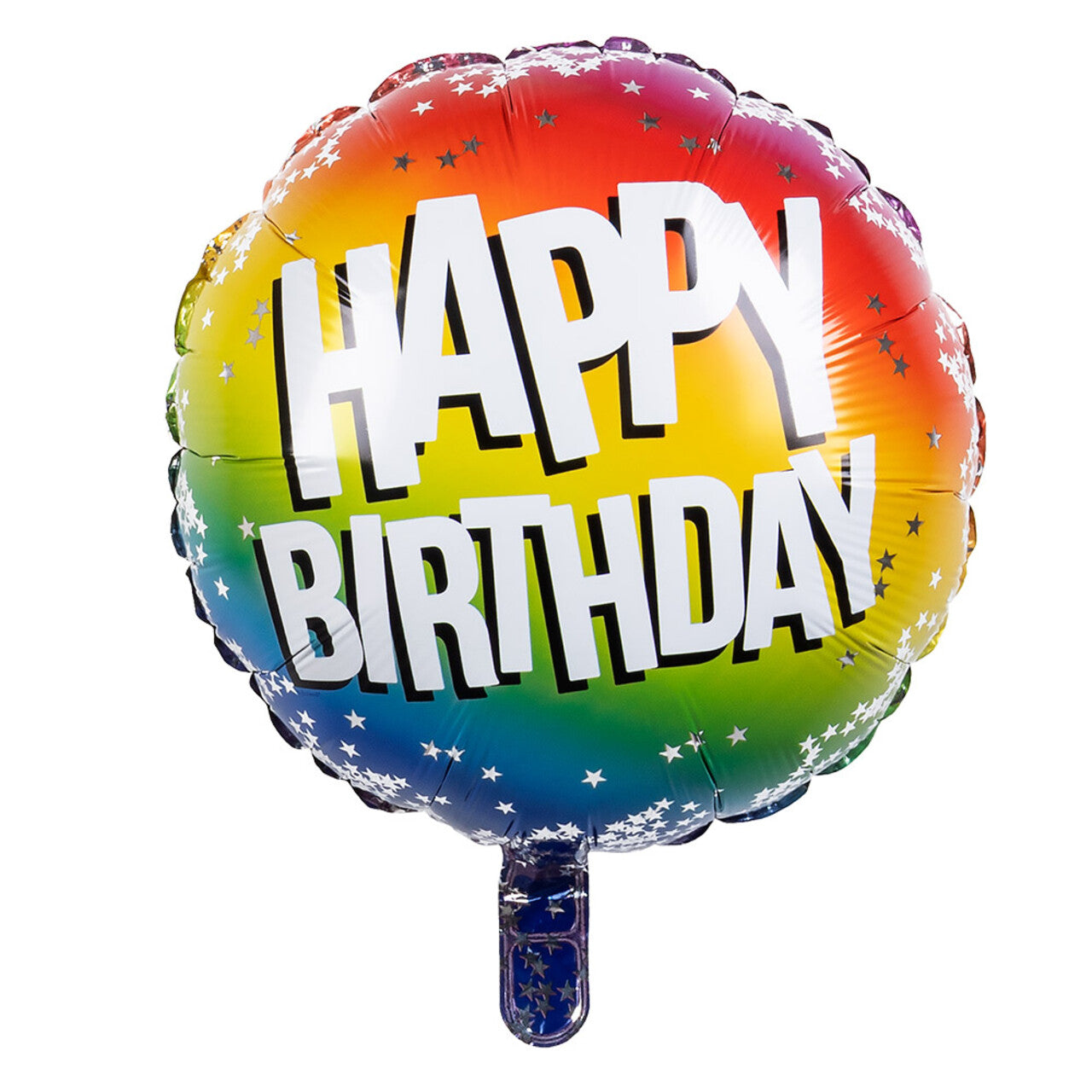 Op deze afbeelding zie je een Decoratie, van het merk Boland. Folieballon Rainbow Verjaardag Happy Birthday 45 Centimeter