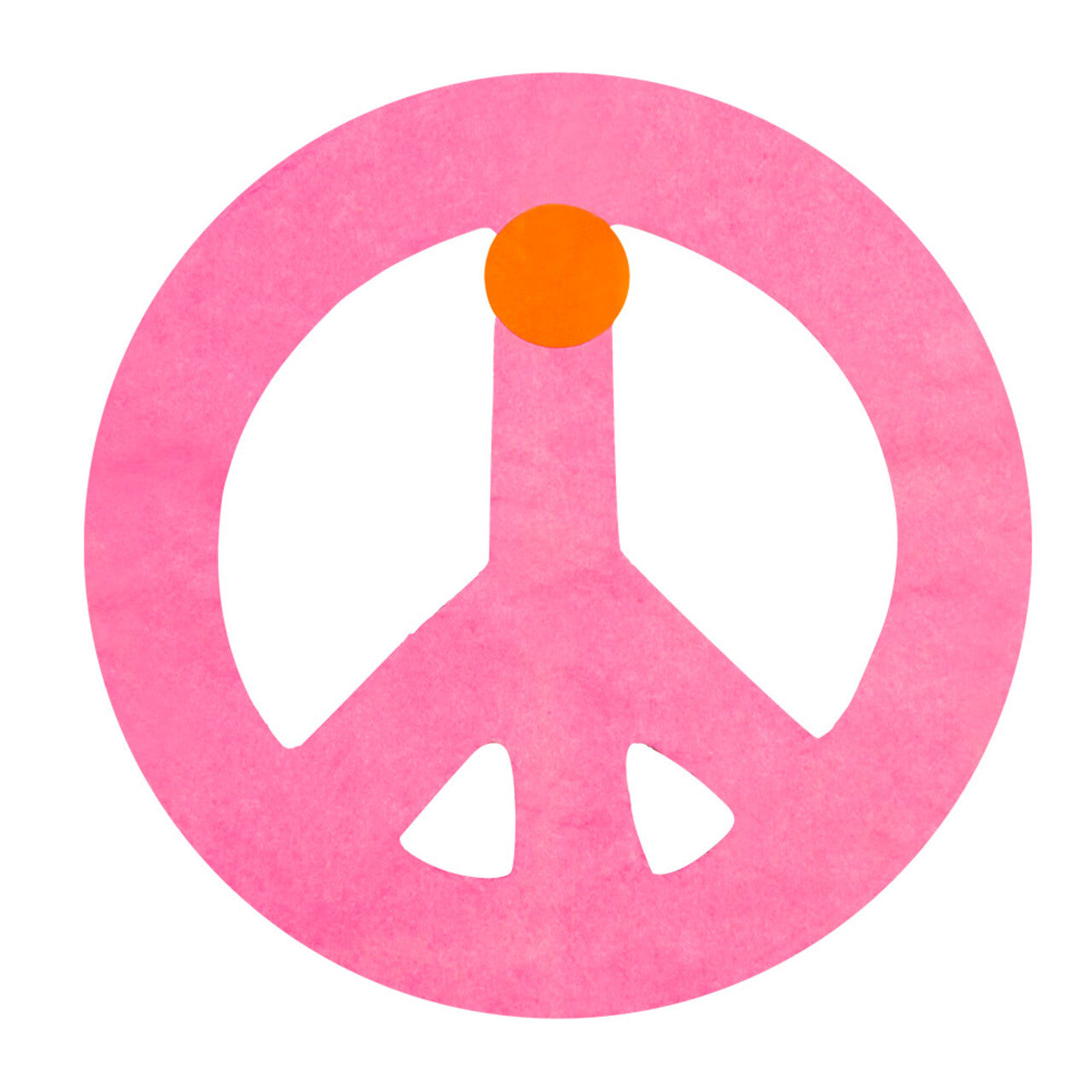 Op deze afbeelding zie je een Decoratie, van het merk Boland. Papieren Slinger Hippie Peace