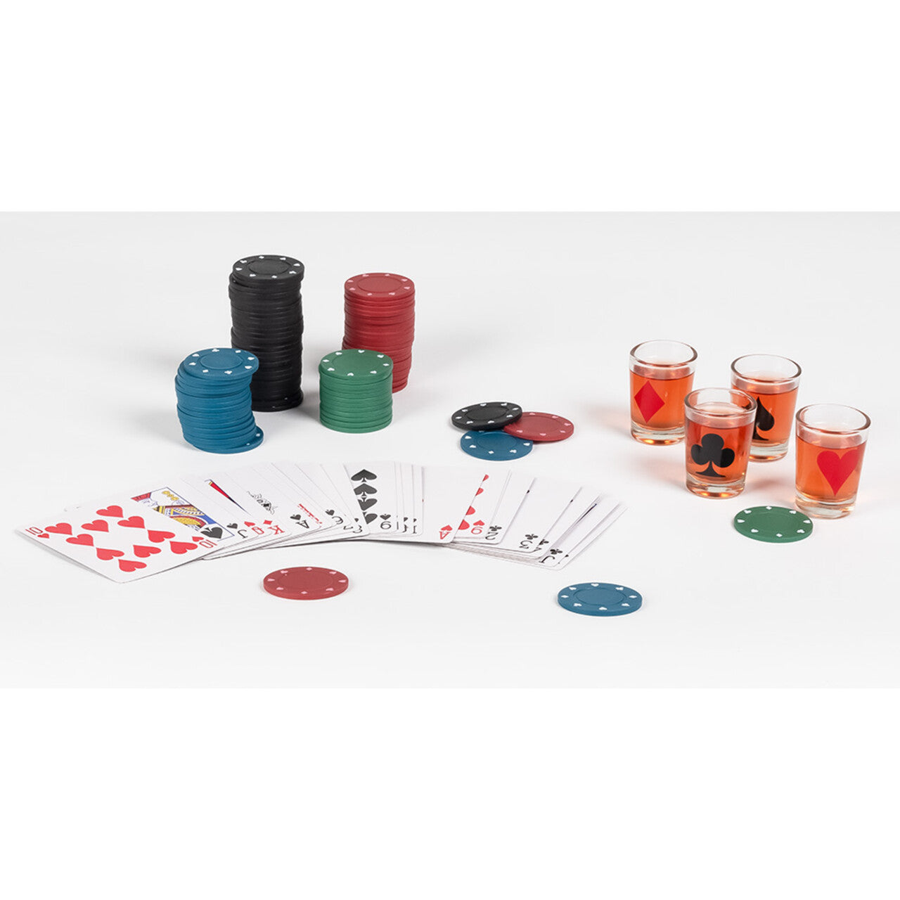 Op deze afbeelding zie je een Decoratie, van het merk Boland. Set Drankspel Drinking Poker