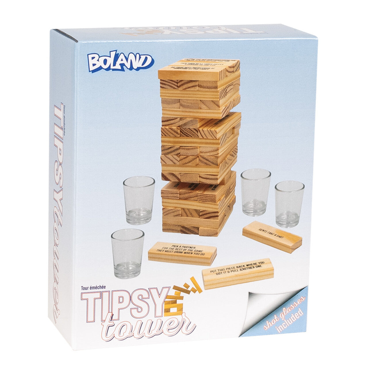 Op deze afbeelding zie je een Decoratie, van het merk Boland. Heel Erg Spannende Set Drankspel Drinking Tower