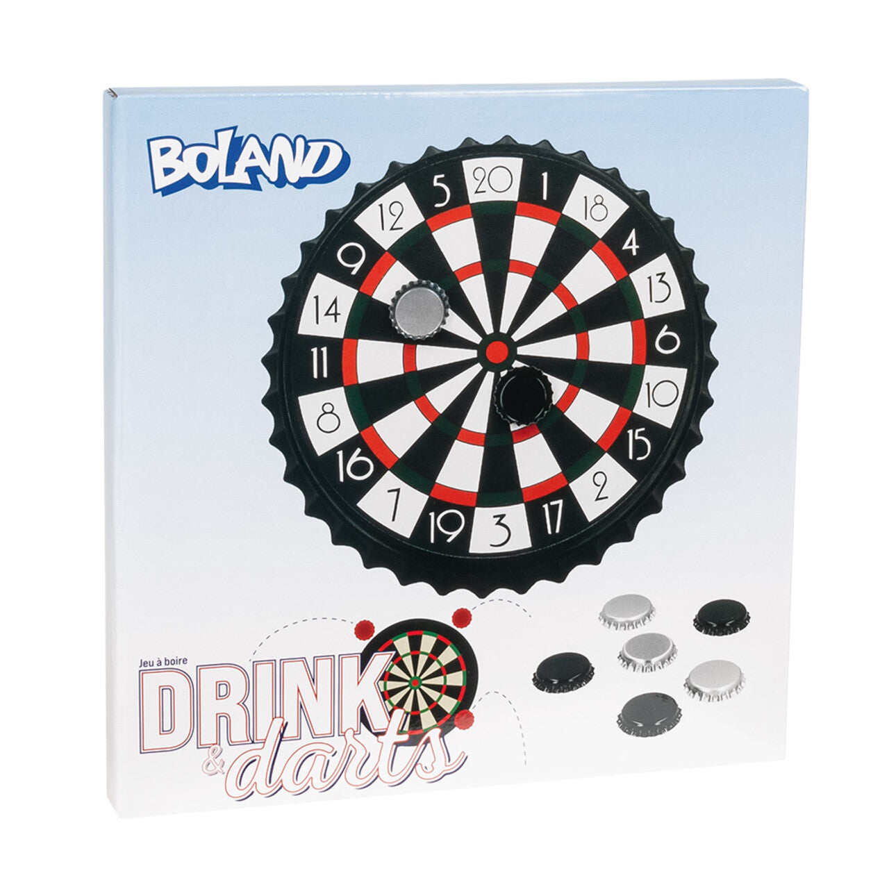 Op deze afbeelding zie je een Decoratie, van het merk Boland. Set Drankspel Drink & Dart