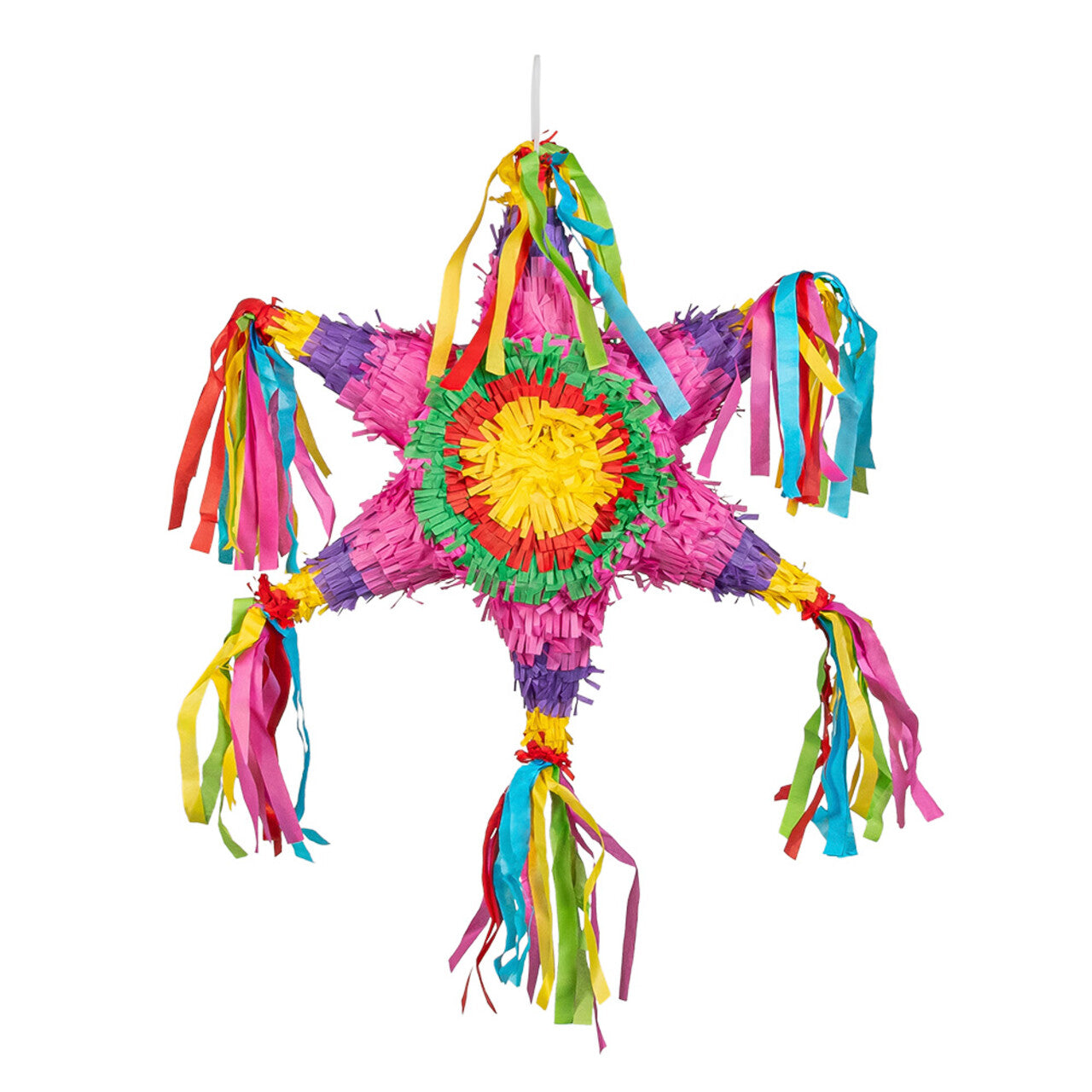 Op deze afbeelding zie je een Decoratie, van het merk Boland. Kleurrijke Piñata Mexicaanse Ster