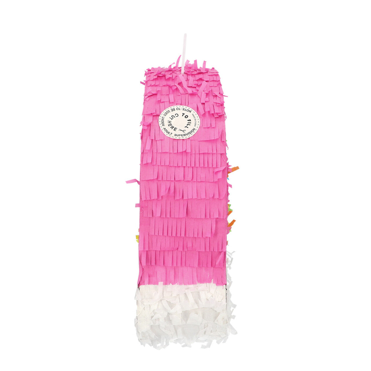 Op deze afbeelding zie je een Decoratie, van het merk Boland. Regenboogfeest Piñata