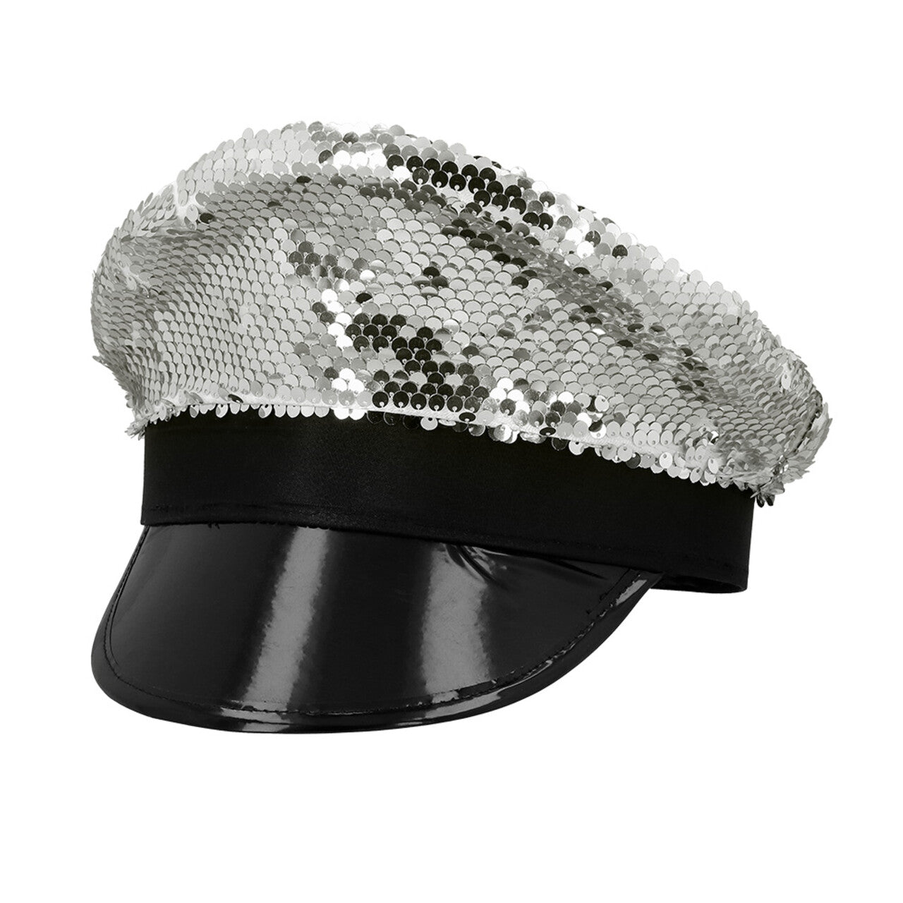 Op deze afbeelding zie je een Accessoires, van het merk Boland. Pet Sequins Blast Zilver