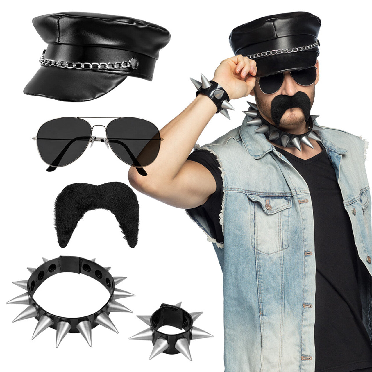 Op deze afbeelding zie je een Accessoires, van het merk Boland. Rock The Party Accessoire Set
