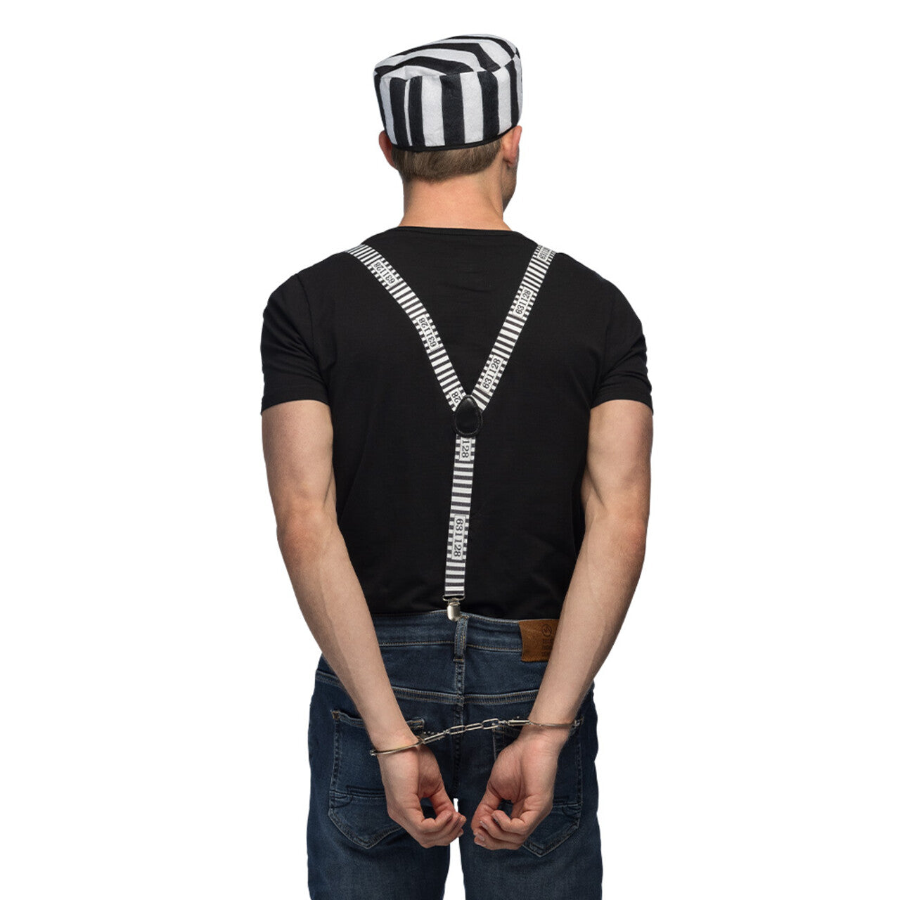 Op deze afbeelding zie je een Accessoires, van het merk Boland. Accessoire Set Gevangene Big Boss