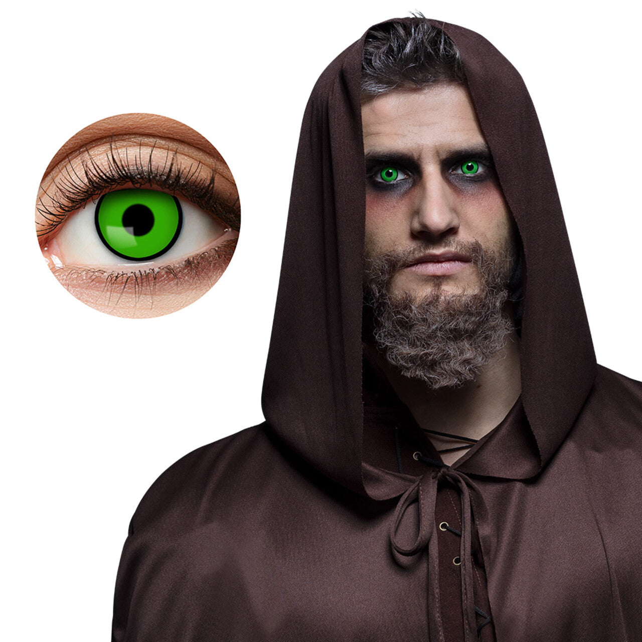 Op deze afbeelding zie je een Accessoires, van het merk Boland. Lenzen Occultist Groene Smaragd