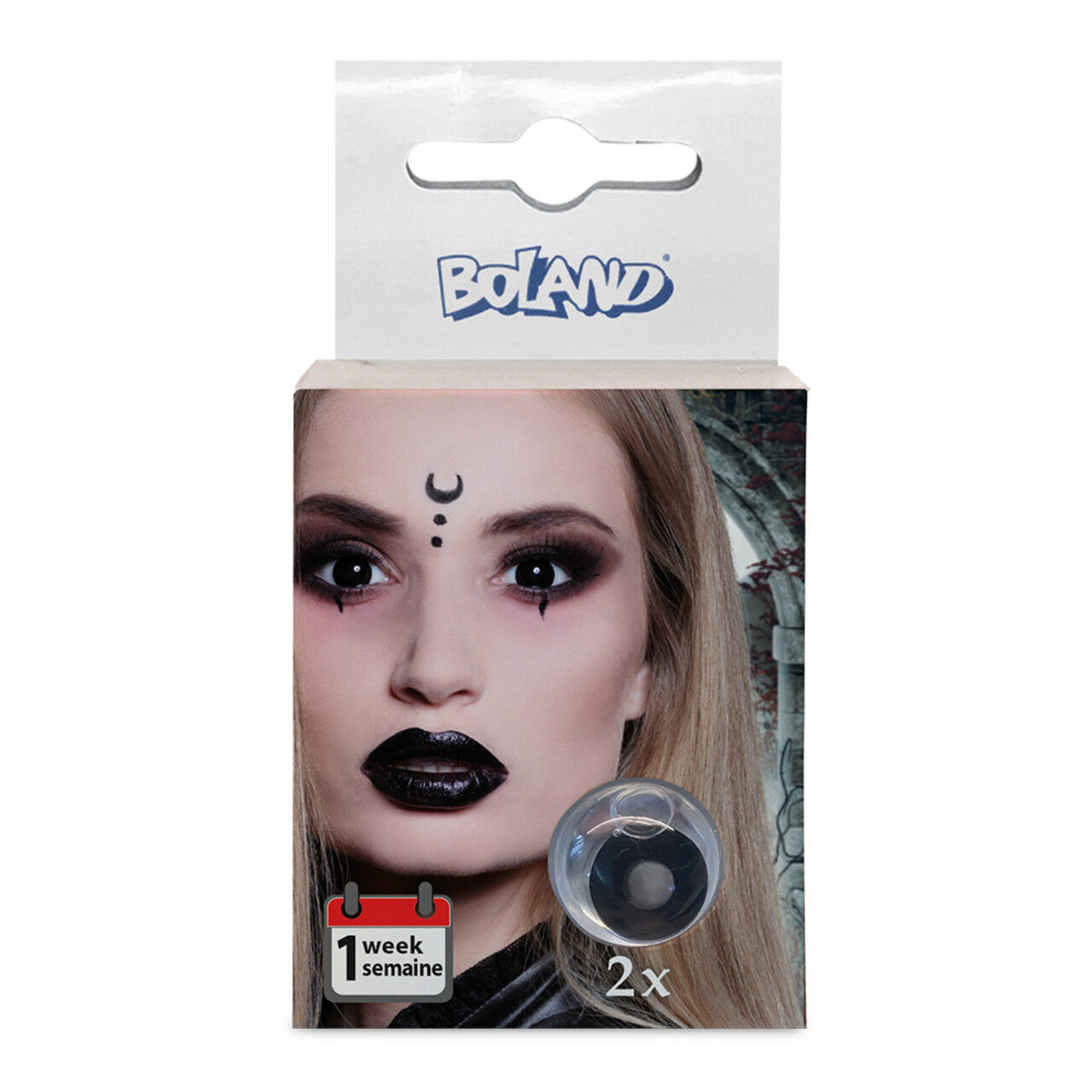 Op deze afbeelding zie je een Accessoires, van het merk Boland. Weeklenzen Heks Gitta Gitzwart