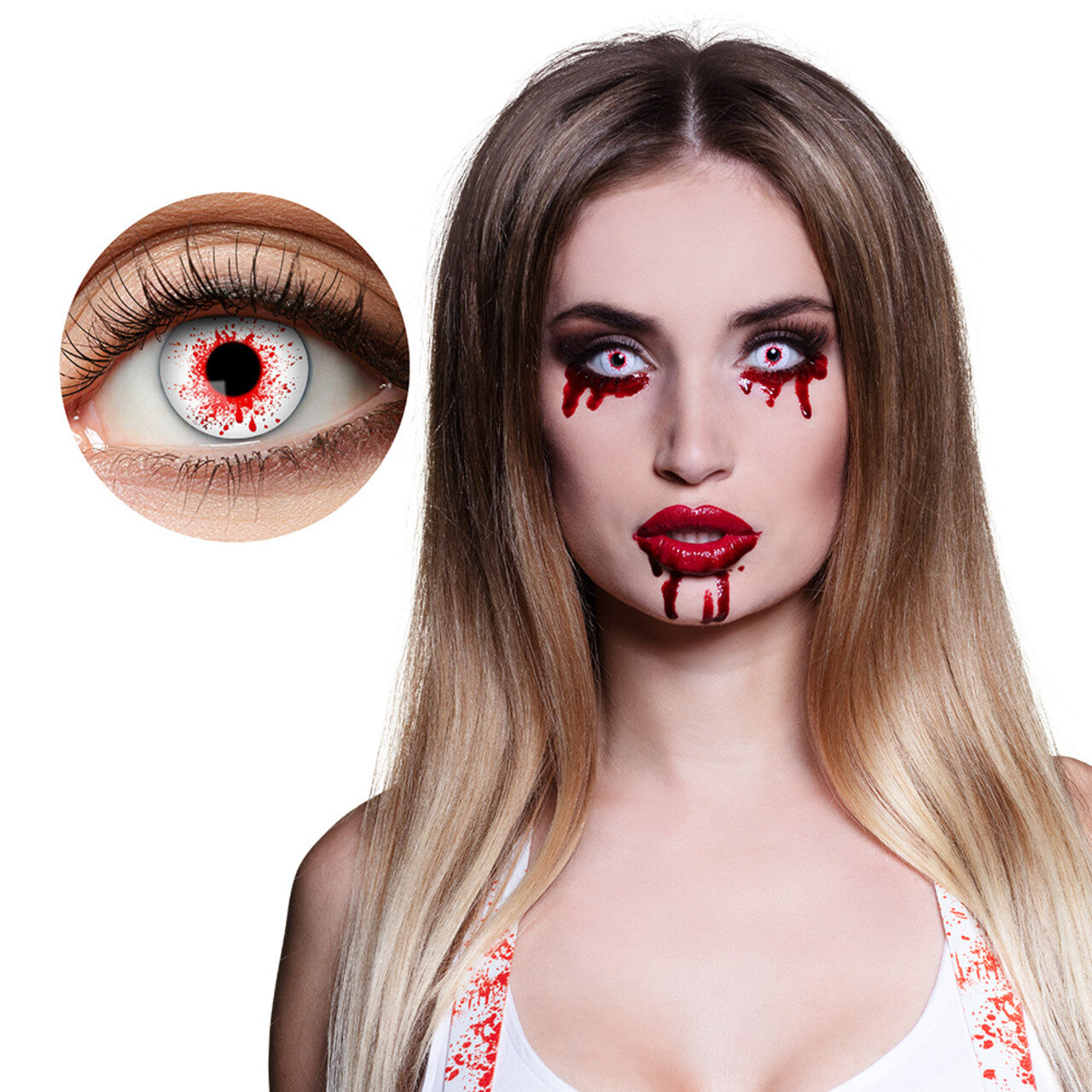 Op deze afbeelding zie je een Accessoires, van het merk Boland. Weeklenzen Bloody Eyes