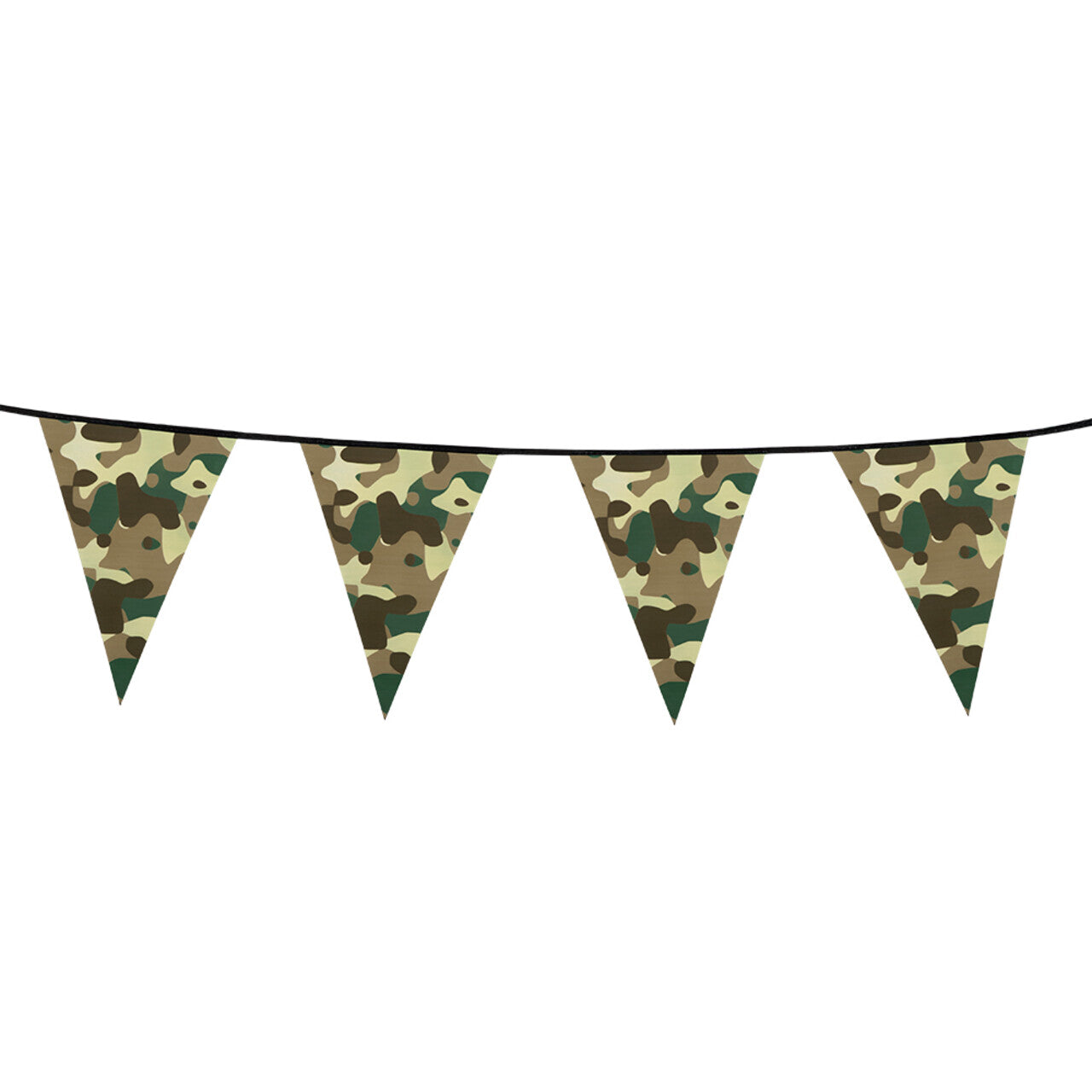 Op deze afbeelding zie je een Decoratie, van het merk Boland. Vlaggenlijn Leger Camouflage