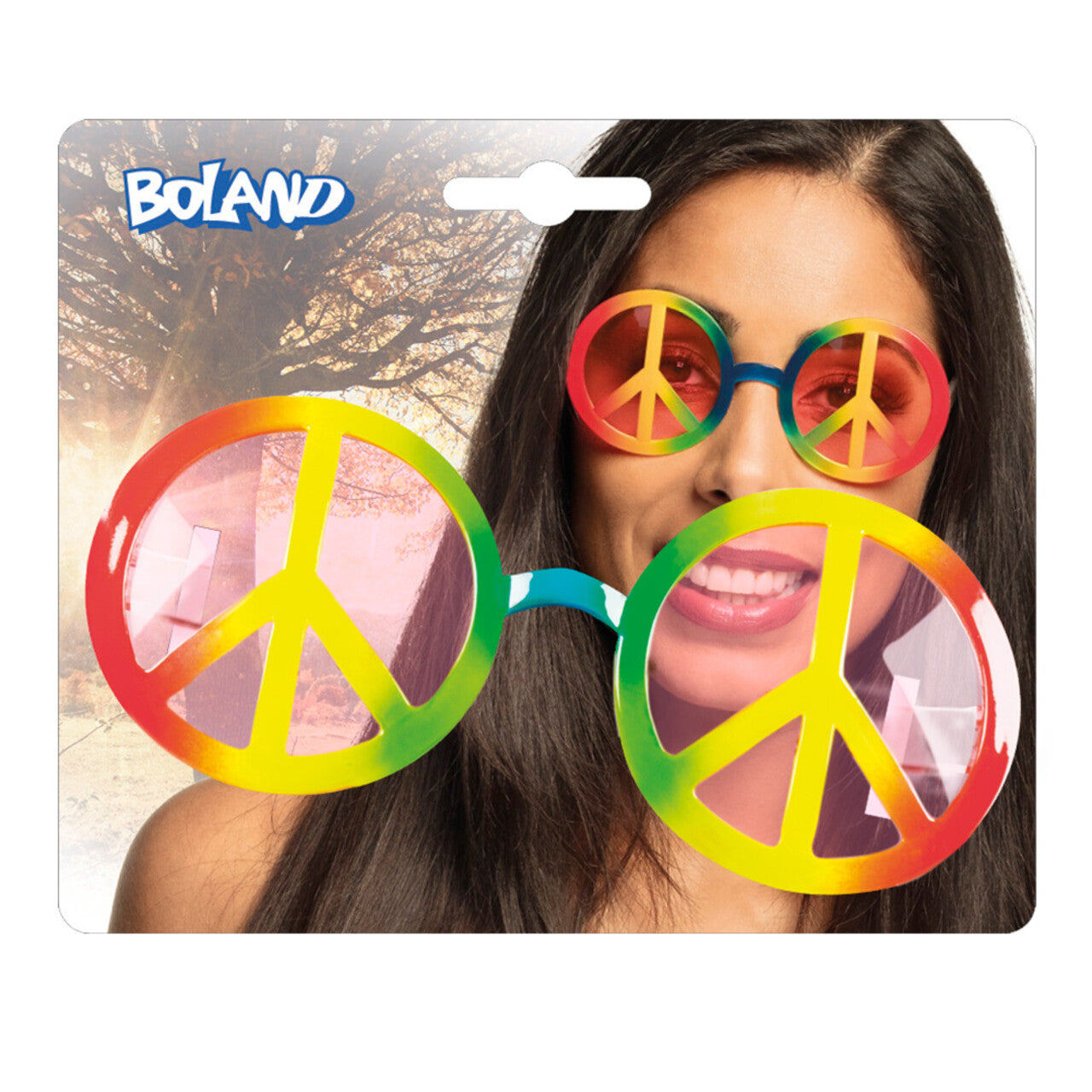 Op deze afbeelding zie je een Accessoires, van het merk Boland. Partybril Peace
