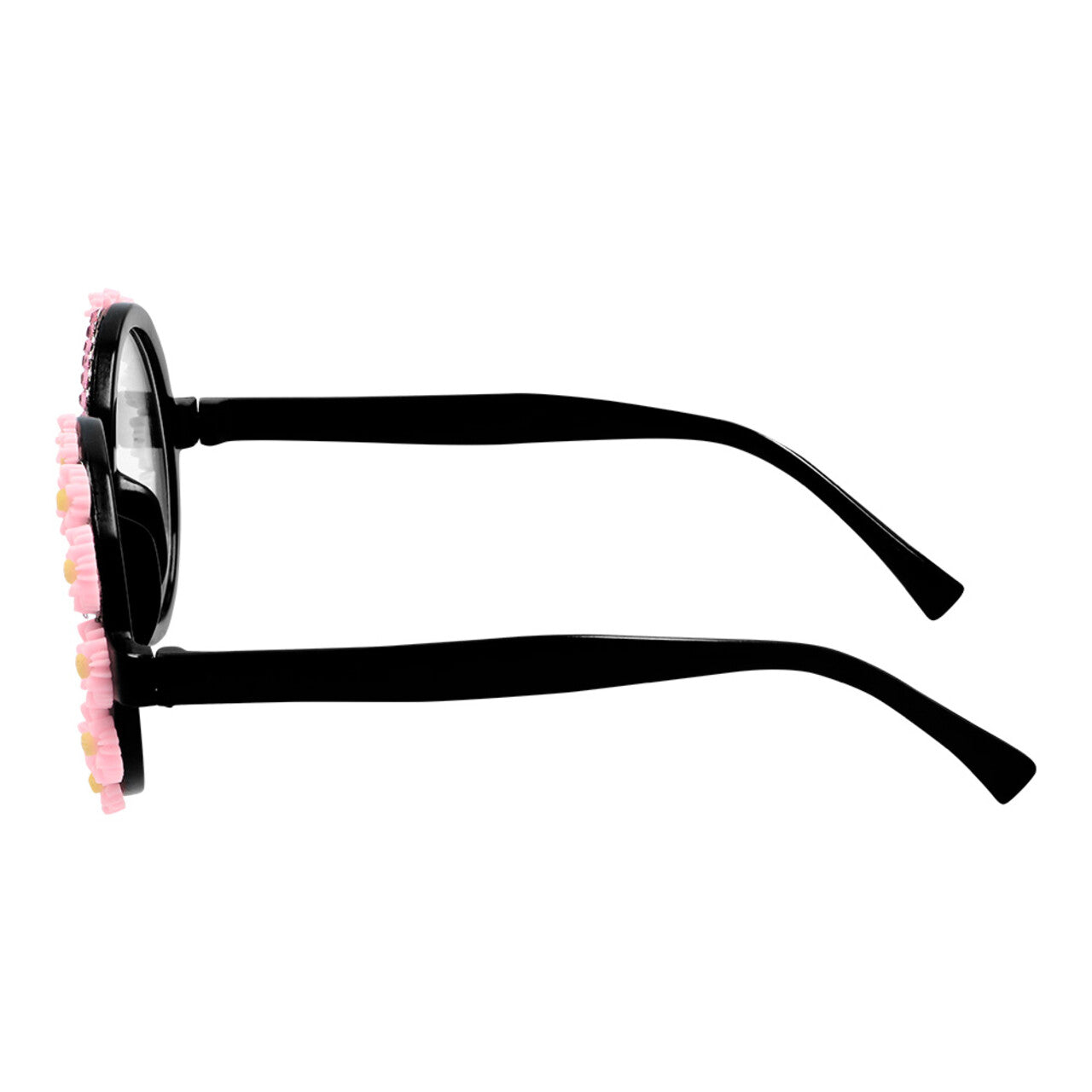 Op deze afbeelding zie je een Accessoires, van het merk Boland. Partybril Rosa Flower Shine