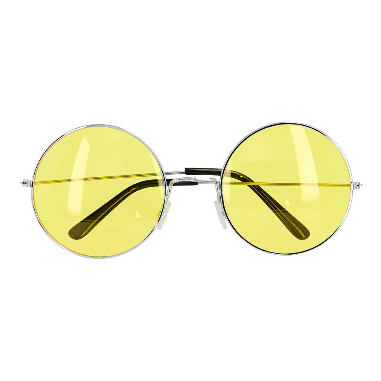 Op deze afbeelding zie je een Accessoires, van het merk Boland. Partybril Hippie XL Geel
