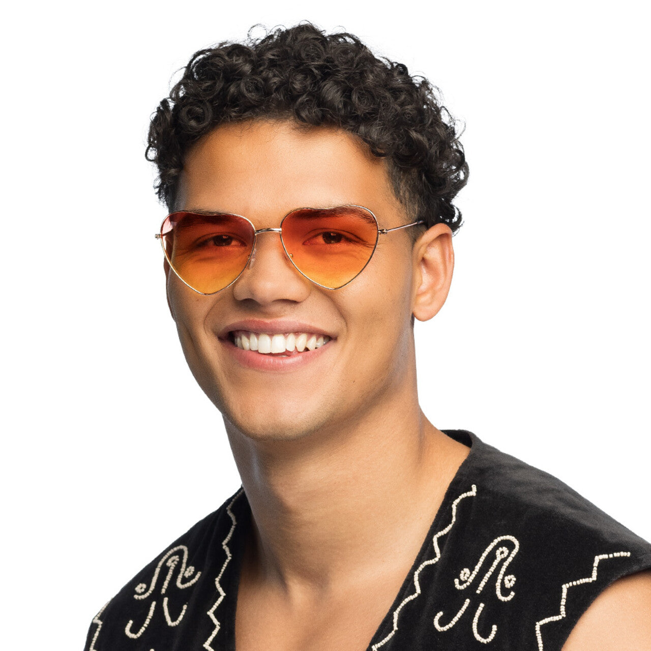 Op deze afbeelding zie je een Accessoires, van het merk Boland. Partybril Groovy Love