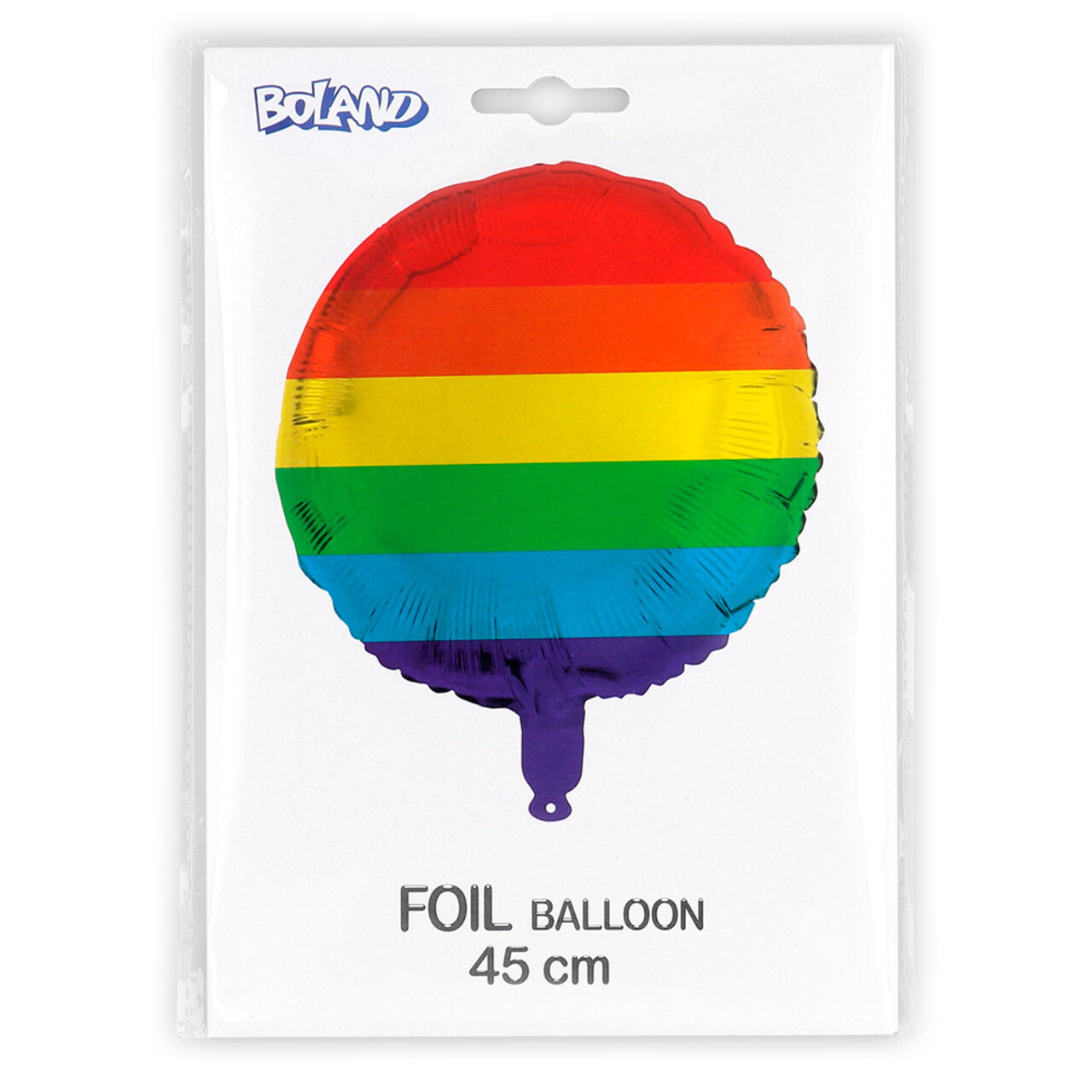 Op deze afbeelding zie je een Decoratie, van het merk Boland. Folieballon Regenboog
