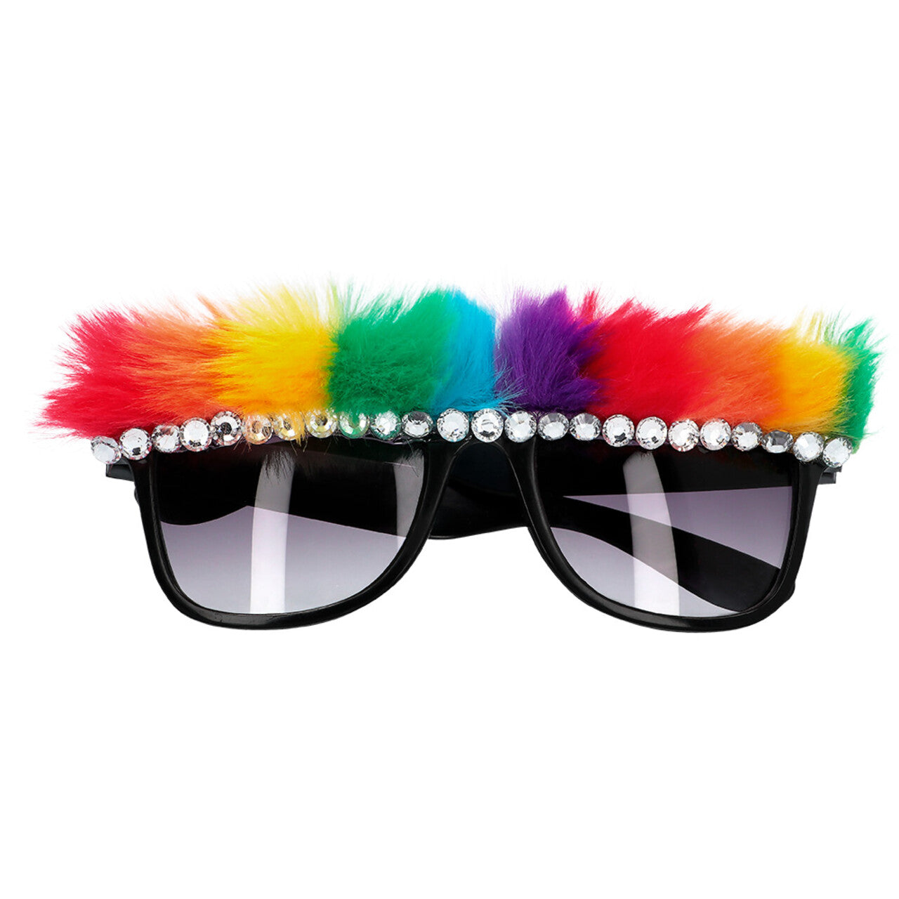 Op deze afbeelding zie je een Accessoires, van het merk Boland. Partybril Pride Unibrow Regenboog