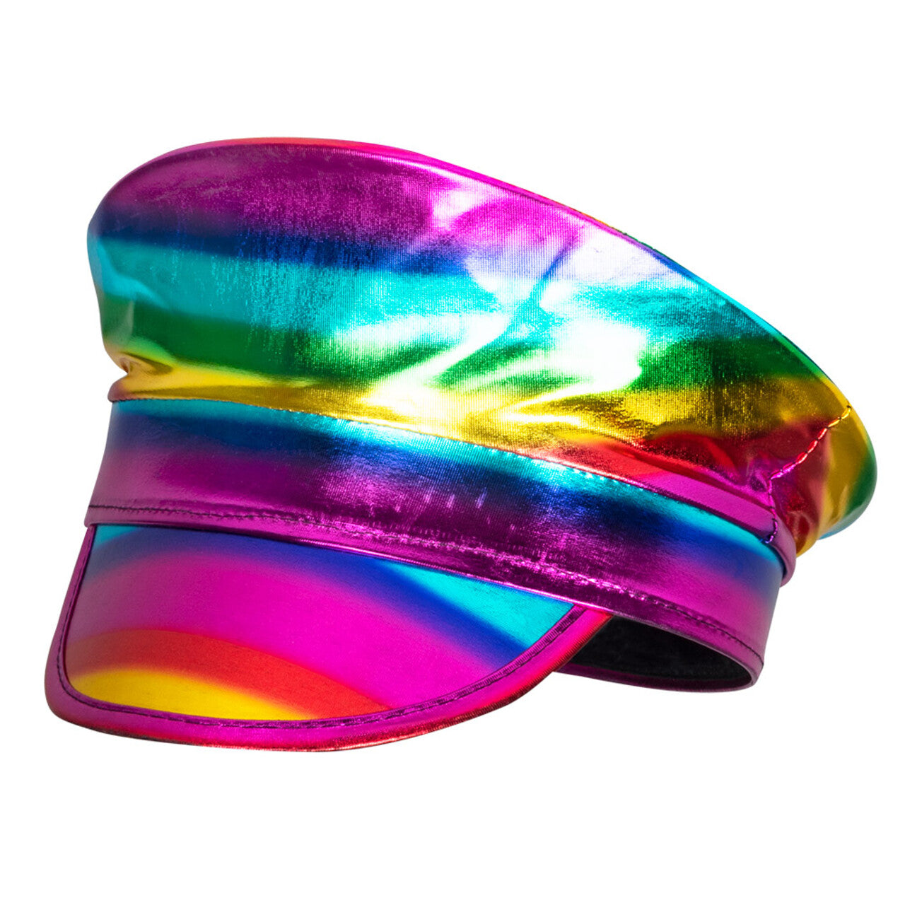 Op deze afbeelding zie je een Accessoires, van het merk Boland. Kapiteinspet Rainbow Loveboat