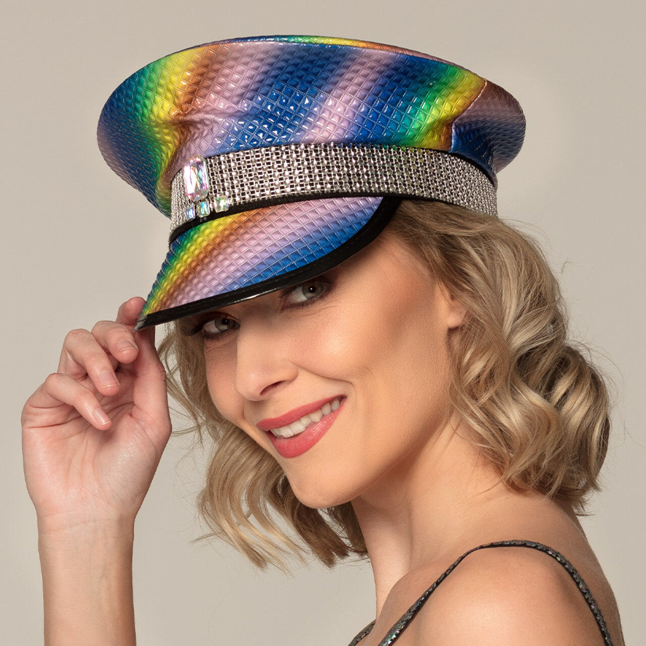 Op deze afbeelding zie je een Accessoires, van het merk Boland. Pet Sunset Sparkle Rainbow