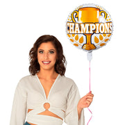 Op deze afbeelding zie je een Decoratie, van het merk Boland. Folieballon We Are The Champions