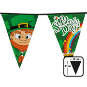 Op deze afbeelding zie je een Decoratie, van het merk Boland. Vlaggenlijn Met Grote Vlaggen St. Patricks Day
