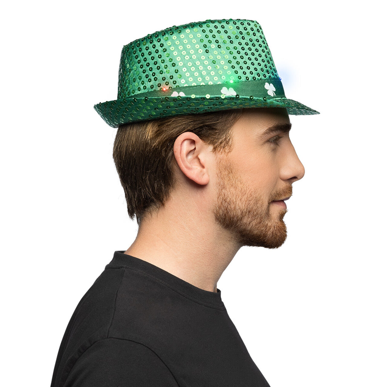 Op deze afbeelding zie je een Accessoires, van het merk Boland. St. Patrick’s Klaverhoed Led