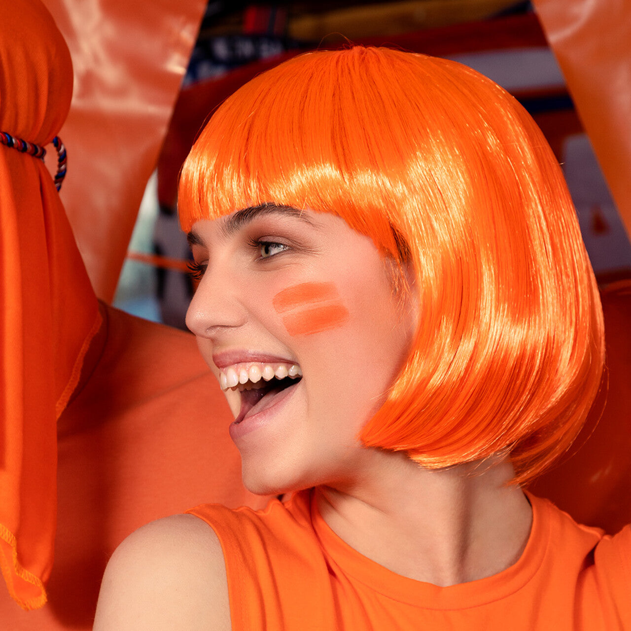 Op deze afbeelding zie je een Accessoires, van het merk Boland. Tube Schmink Op Waterbasis Oranje