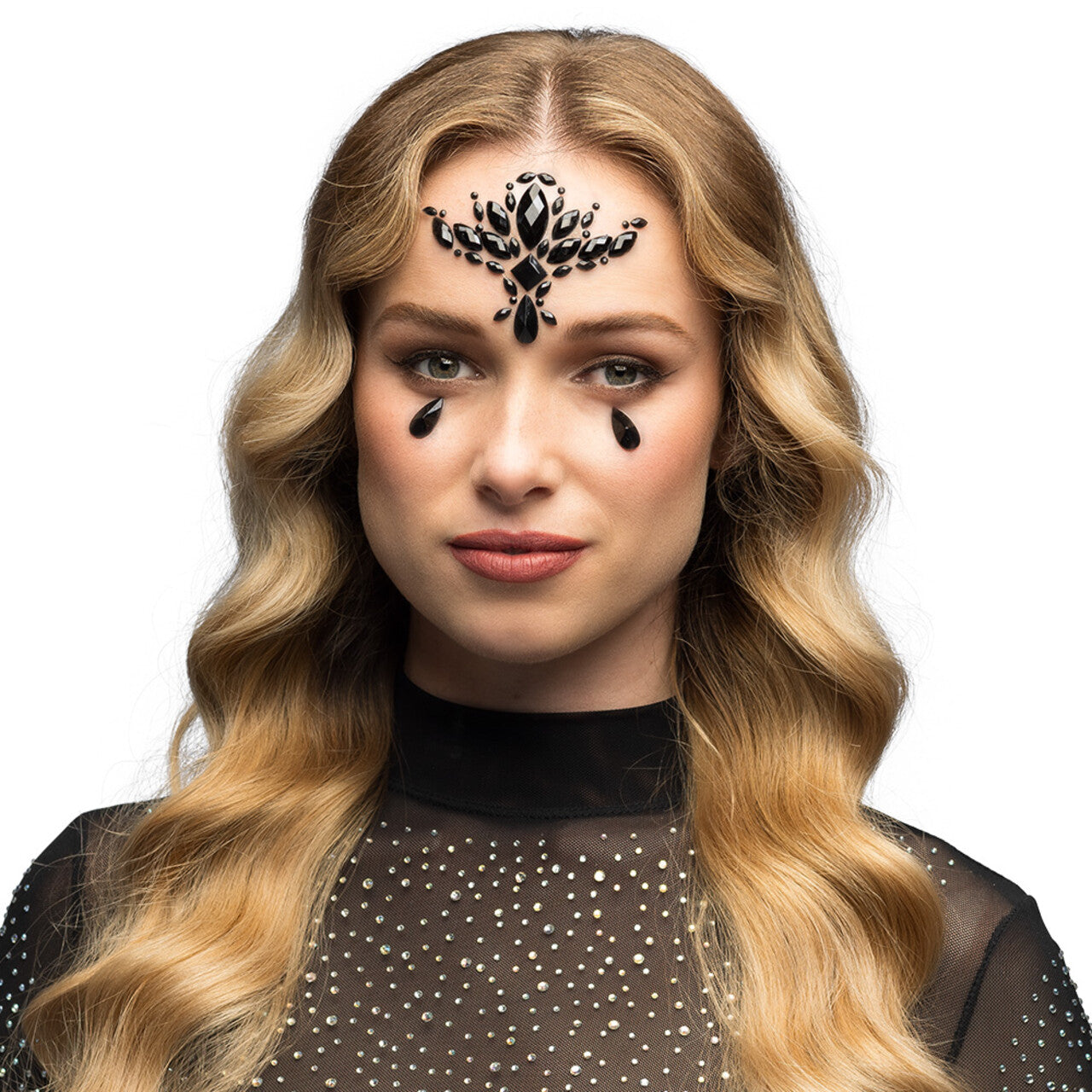 Op deze afbeelding zie je een Accessoires, van het merk Boland. Gezichtsjuwelen Plaksteentjes Madeline
