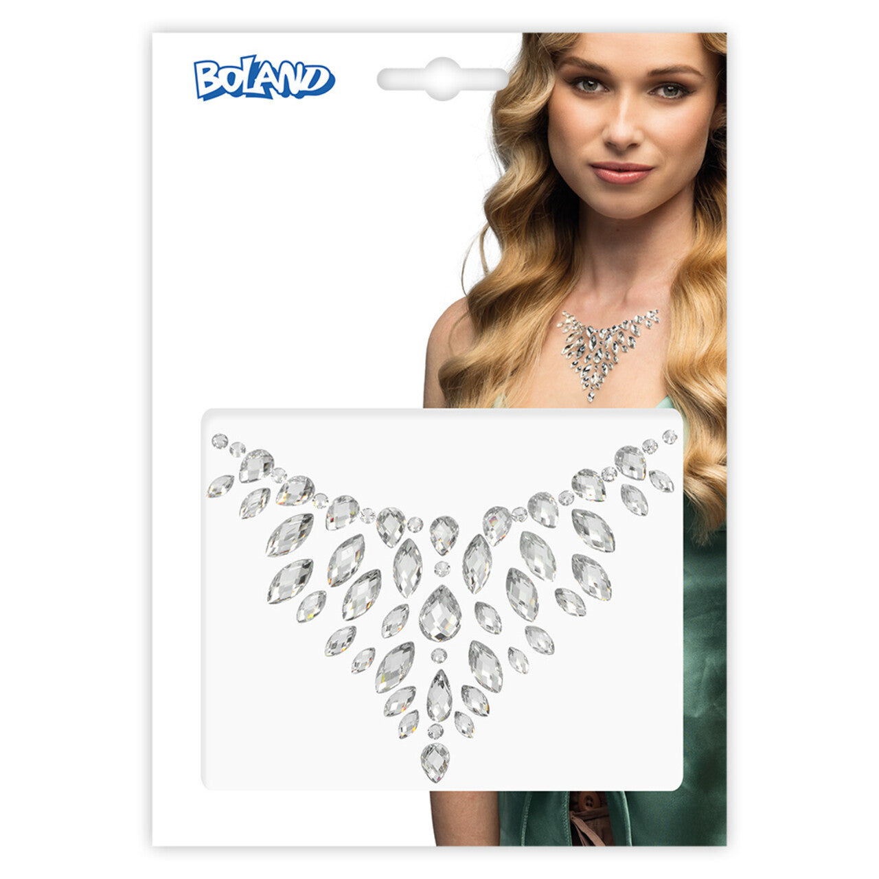 Op deze afbeelding zie je een Accessoires, van het merk Boland. Lichaamsjuwelen Plaksteentjes Samantha
