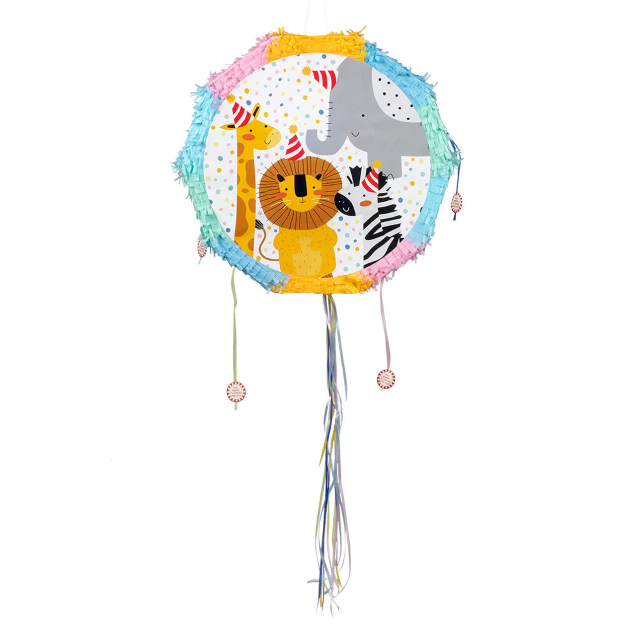 Op deze afbeelding zie je een Decoratie, van het merk Boland. Piñata Safari Beestenbende