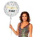 Folieballon Party Time Confetti Look