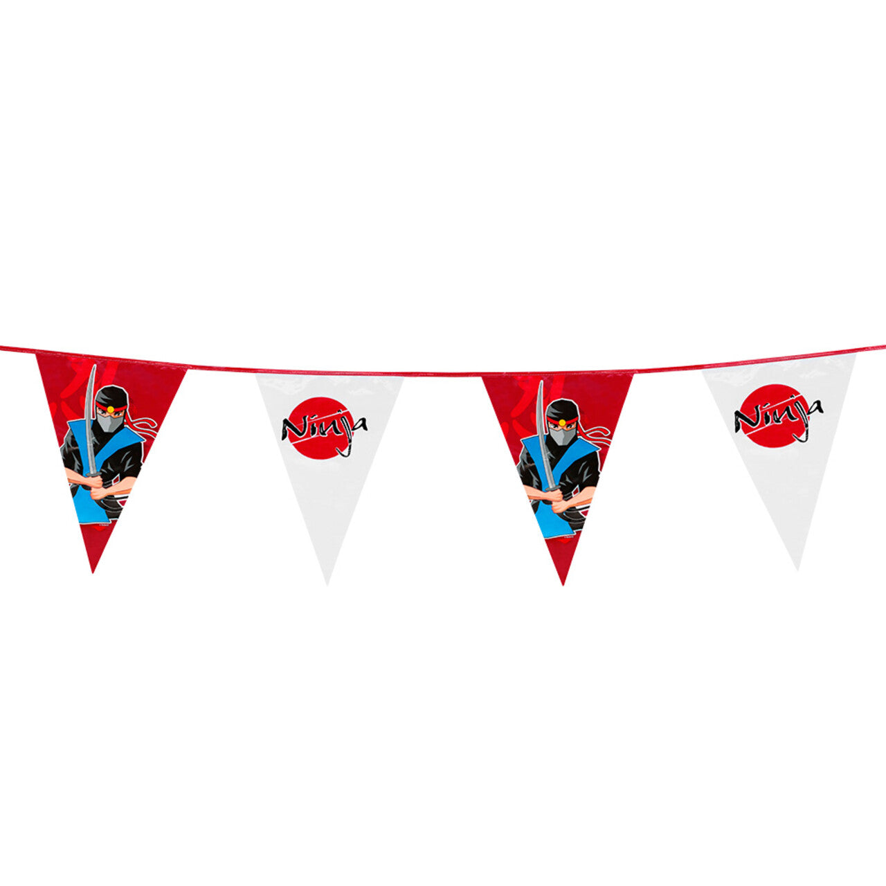 Op deze afbeelding zie je een Decoratie, van het merk Boland. Vlaggenlijn Vlijmscherpe Ninja