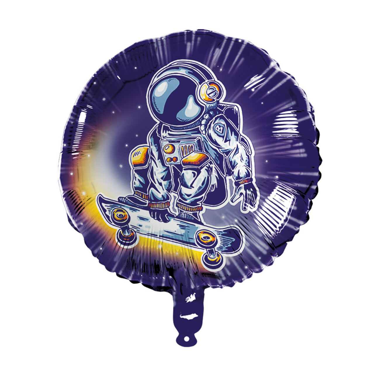 Op deze afbeelding zie je een Decoratie, van het merk Boland. Folieballon Space Skater