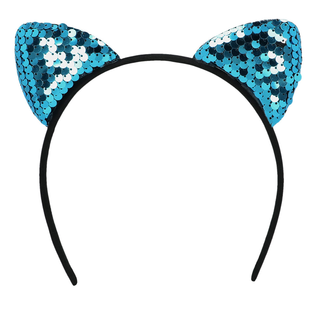 Op deze afbeelding zie je een Accessoires, van het merk Boland. Diadeem Kat Sequins 4 Ass.
