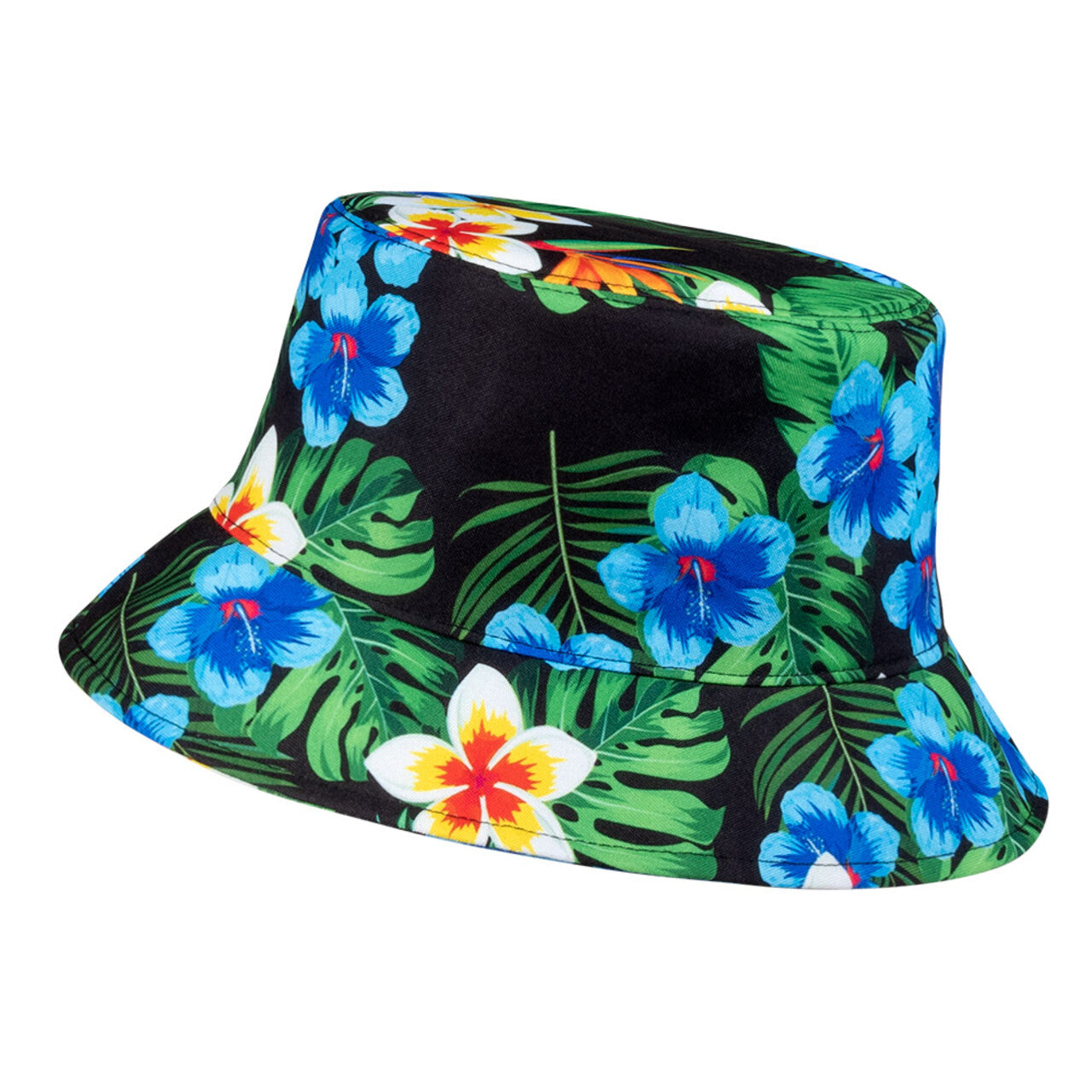 Op deze afbeelding zie je een Kostuums, van het merk Boland. Set Toerist Hawaii Hoed En Vest Man