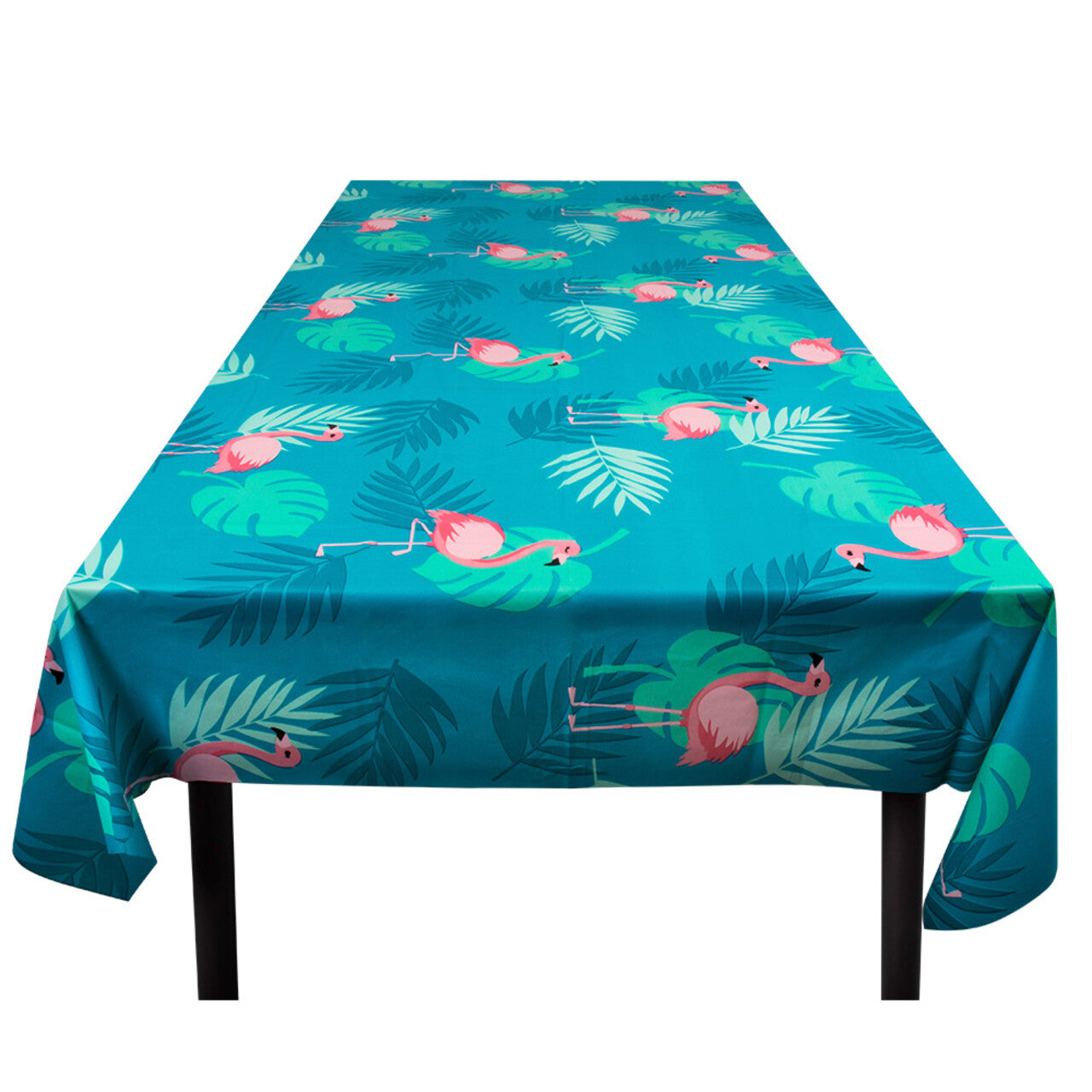 Op deze afbeelding zie je een Decoratie, van het merk Boland. Tafelkleed Flamingo Party