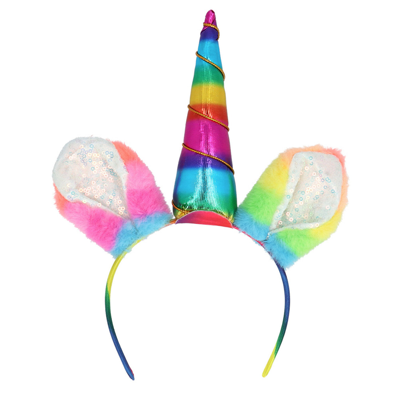 Op deze afbeelding zie je een Accessoires, van het merk Boland. Set Magische Eenhoorn Regenboog