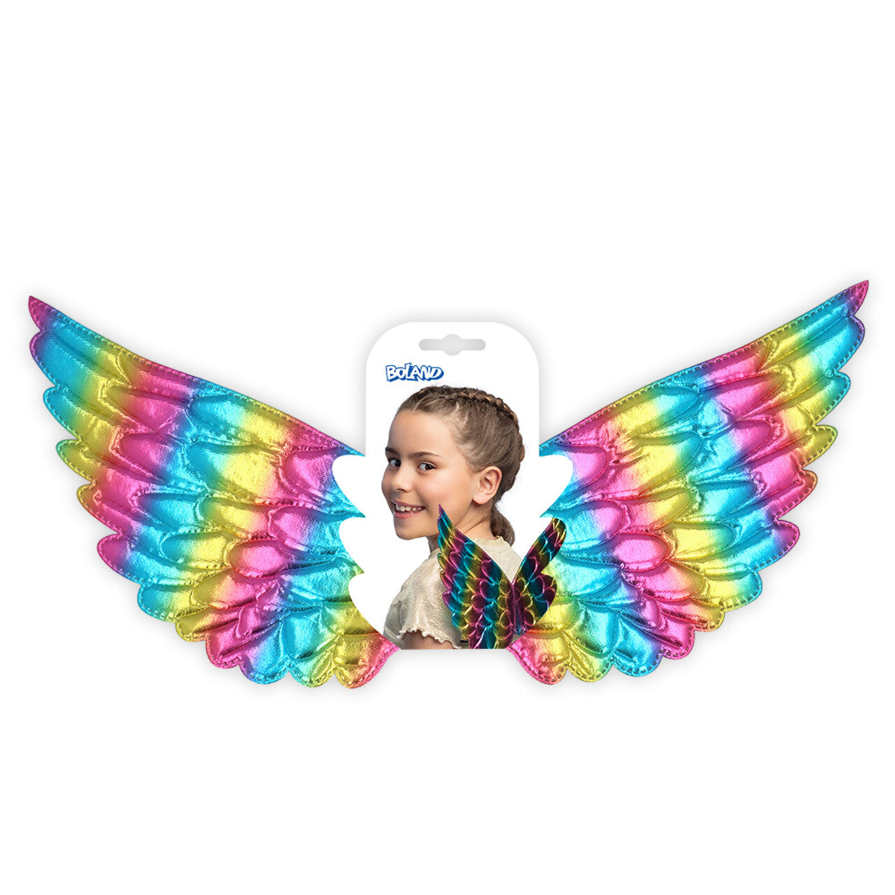 Op deze afbeelding zie je een Accessoires, van het merk Boland. Engelenvleugels Aurora Regenboog