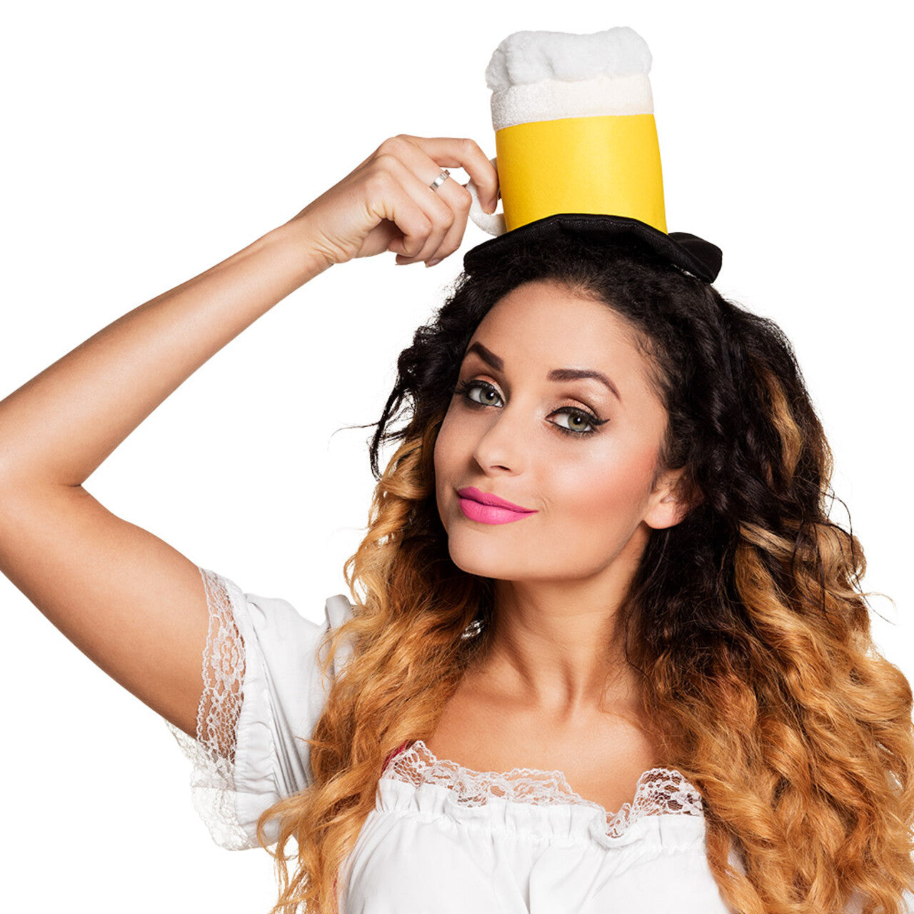 Op deze afbeelding zie je een Accessoires, van het merk Boland. Haarband Bier Op Je Hoofd