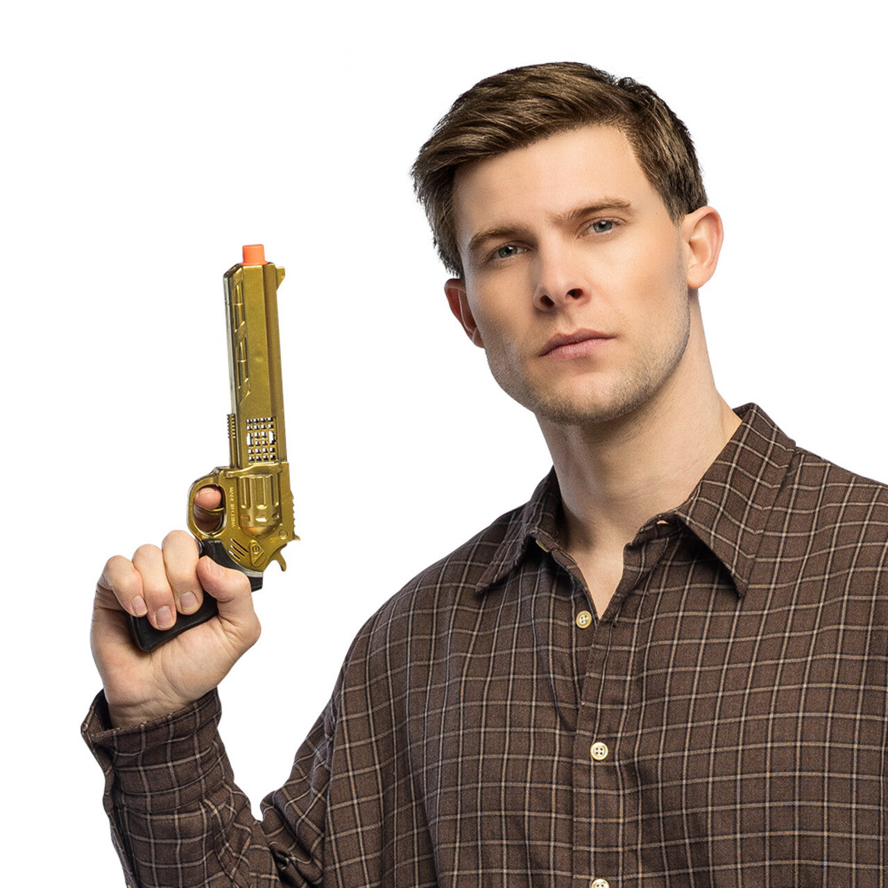 Op deze afbeelding zie je een Accessoires, van het merk Boland. Golden Viper Pistool