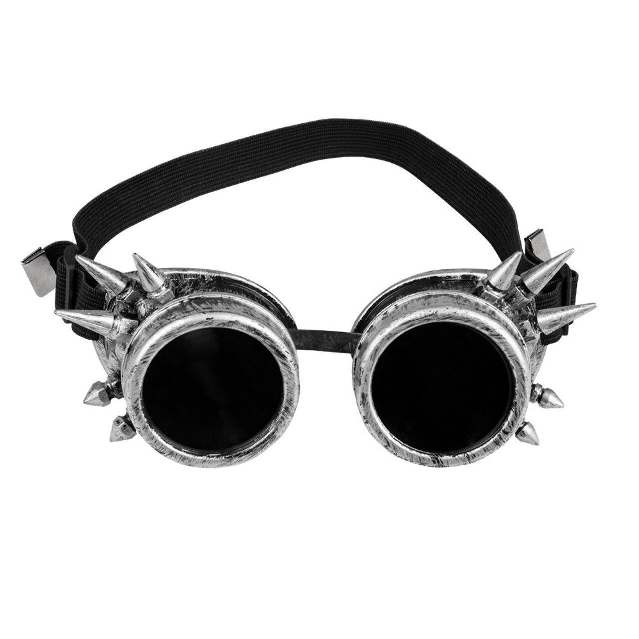 Op deze afbeelding zie je een Accessoires, van het merk Boland. Partybril Cyberpunk Zilver