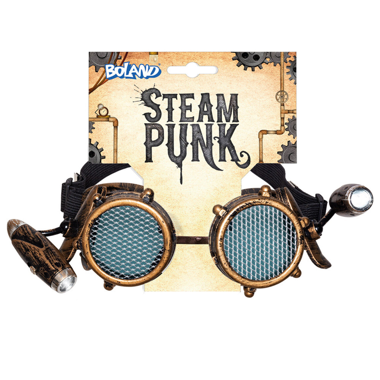 Op deze afbeelding zie je een Accessoires, van het merk Boland. Shinepunk Bril Met Licht