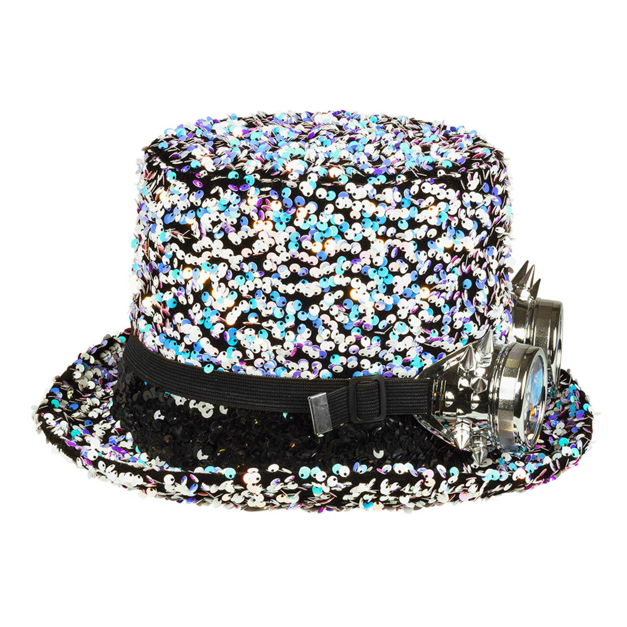 Op deze afbeelding zie je een Accessoires, van het merk Boland. Pailletten Dream Partyhoed Met Bril