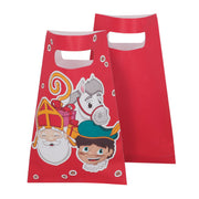 Op deze afbeelding zie je een Accessoires, van het merk Boland. Set 10 Papieren Feestzakjes Sinterklaas (23 X 15 Cm)