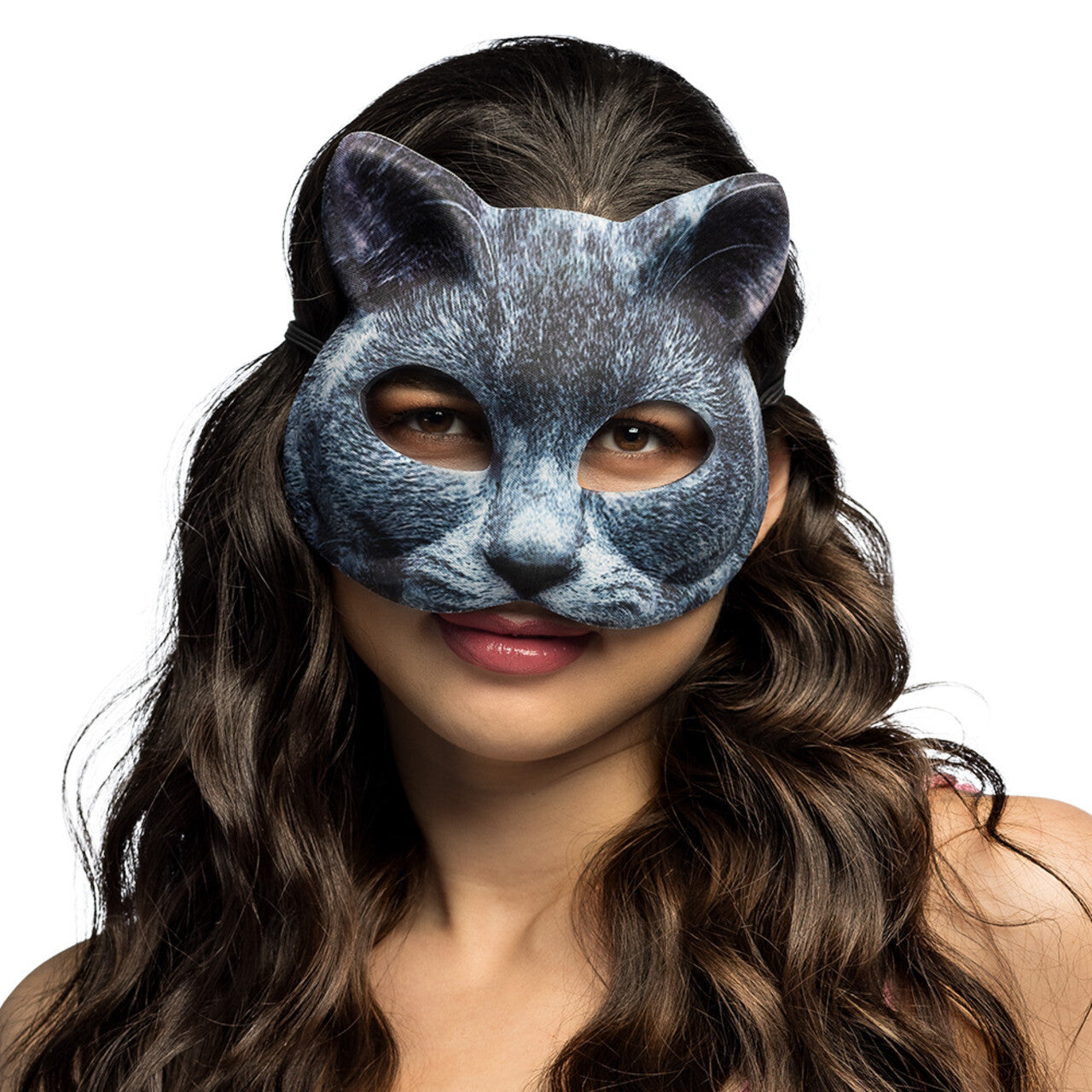 Op deze afbeelding zie je een Accessoires, van het merk Boland. Snoezig Poesje Masker