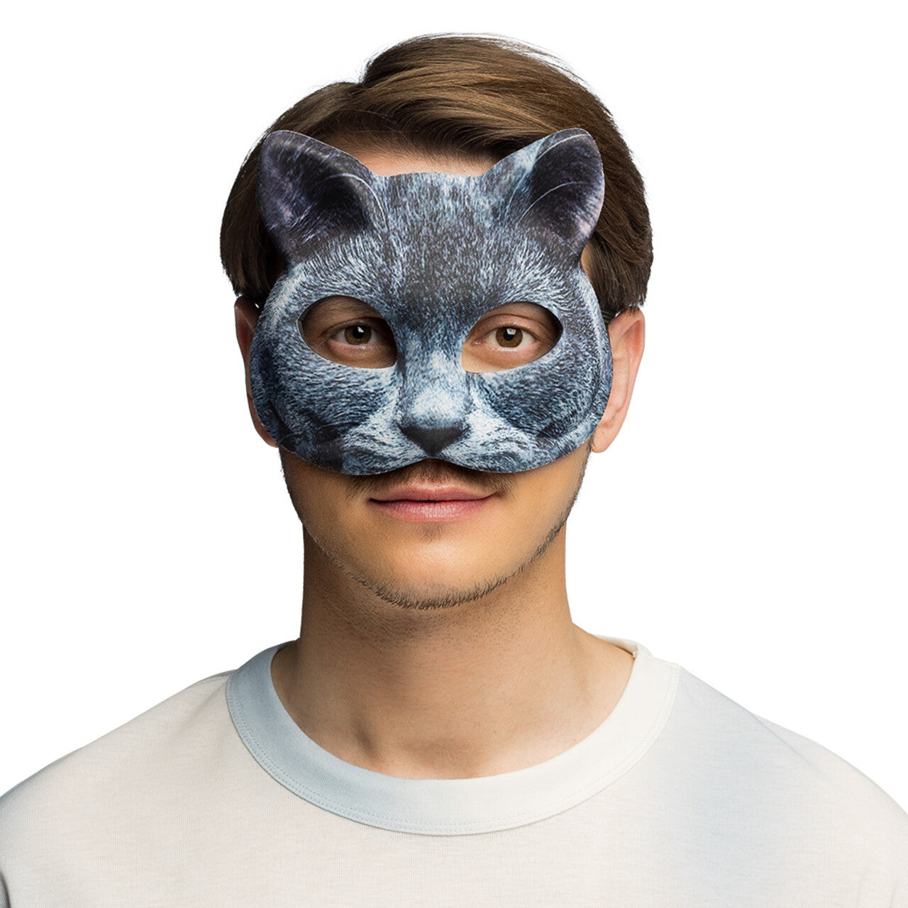Op deze afbeelding zie je een Accessoires, van het merk Boland. Snoezig Poesje Masker